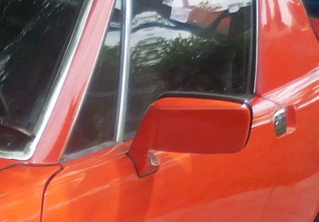 1971 Orange Porsche 914 Convertible