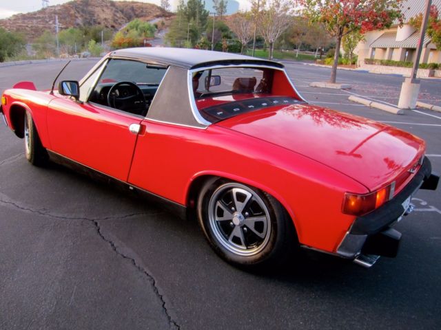 1973 Yellow Porsche 914 2 passenger Targa Top