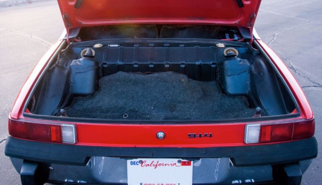 1973 Yellow Porsche 914 2 passenger Targa Top