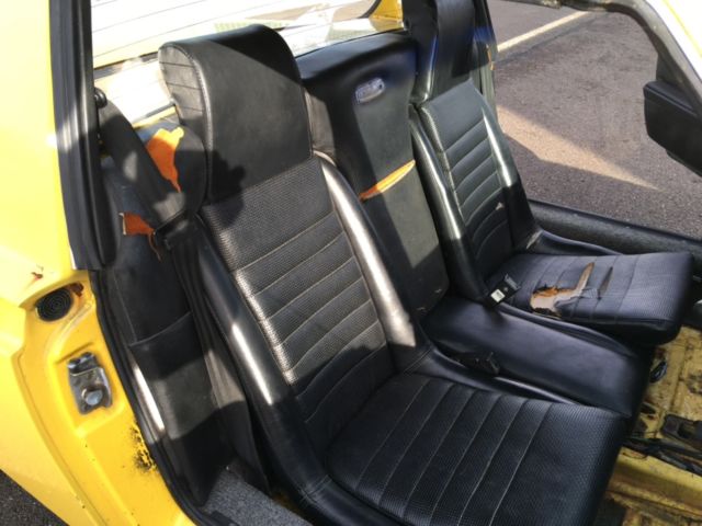 1974 Yellow Porsche 914