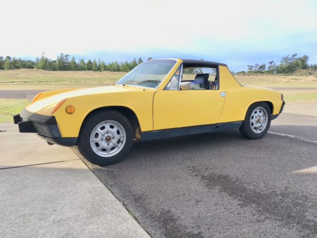 1974 Yellow Porsche 914