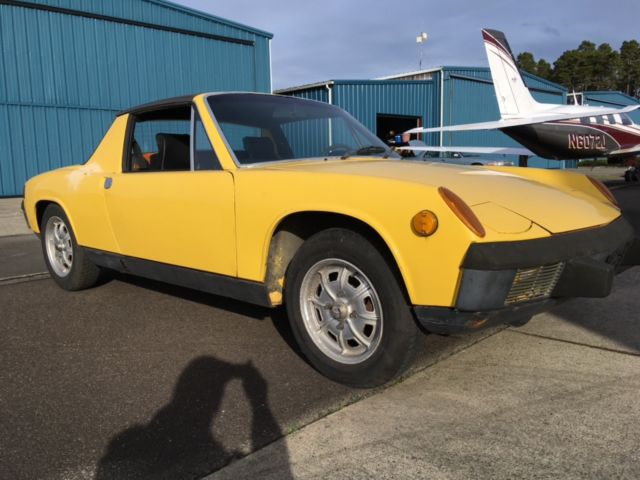 1974 Yellow Porsche 914