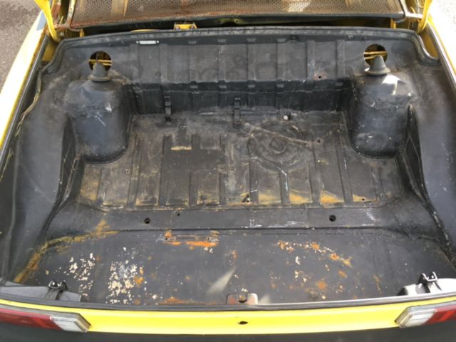 1974 Yellow Porsche 914