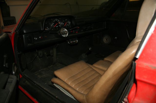 1975 Red Porsche 914 Coupe