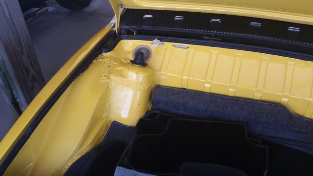 1976 Yellow Porsche 914 Convertible