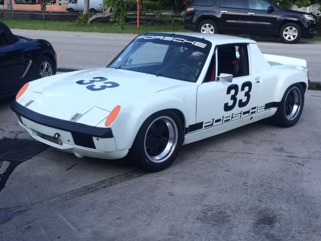 1973 White Porsche 914