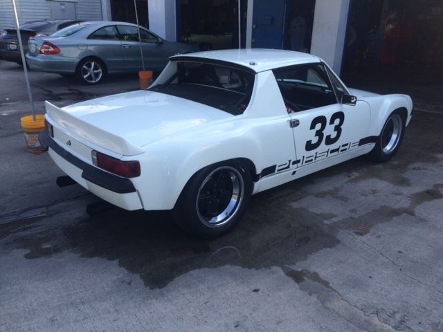 1973 White Porsche 914