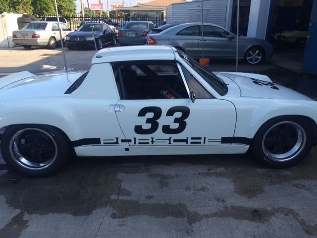 1973 White Porsche 914