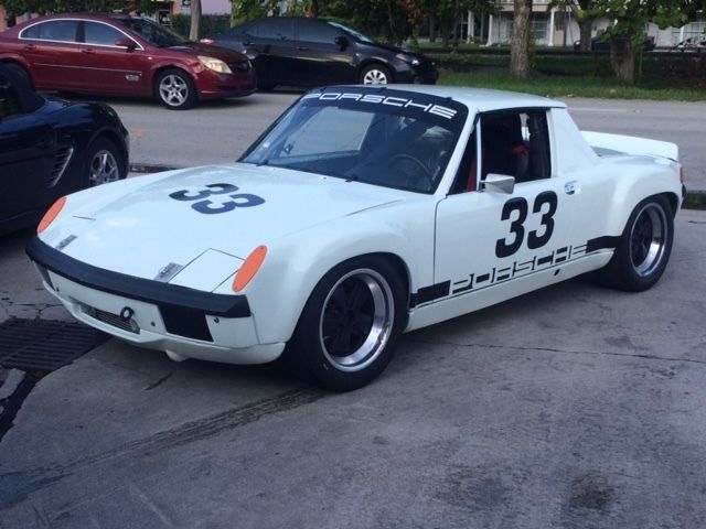 1973 White Porsche 914
