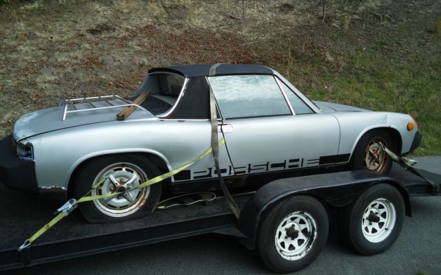 1976 Silver Porsche 914