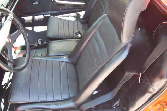 1974 Orange Porsche 914 Convertible