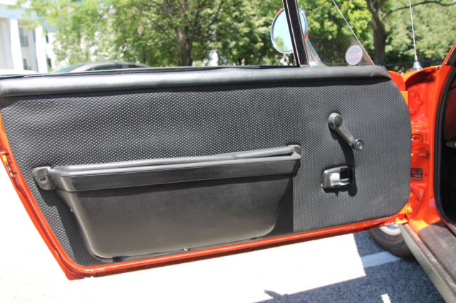 1974 Orange Porsche 914 Convertible