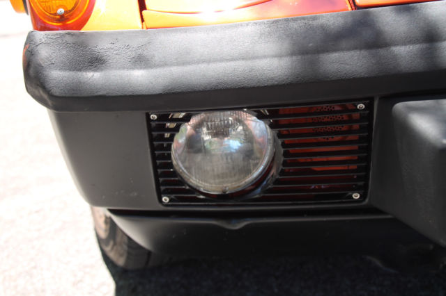 1974 Orange Porsche 914 Convertible