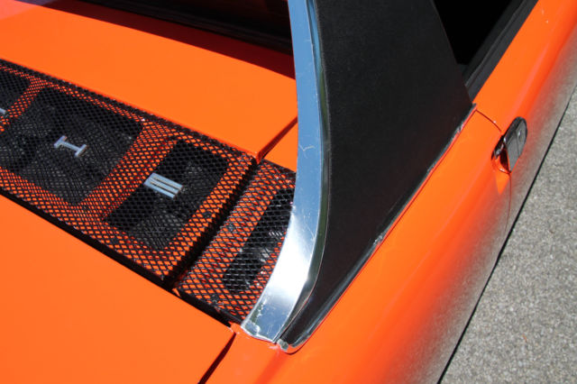 1974 Orange Porsche 914 Convertible