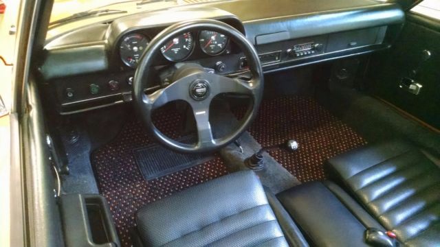 1970 Orange Porsche 914 Convertible