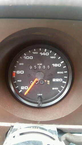 1985 Blue Porsche 924 Coupe