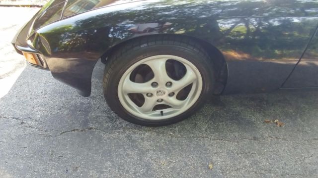 1987 Black Porsche 924 Coupe