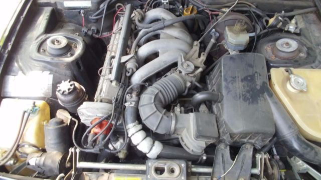 1987 Black Porsche 924 Coupe