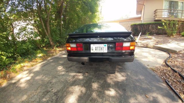 1987 Black Porsche 924 Coupe