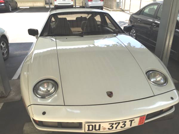 1980 White Porsche 928 Coupe