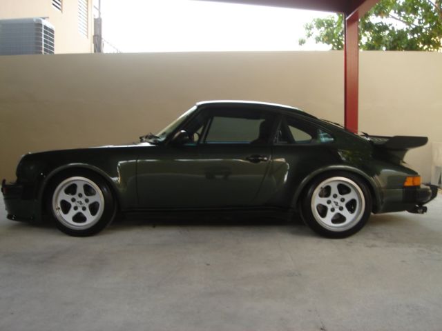 1978 Green Porsche 930 Coupe