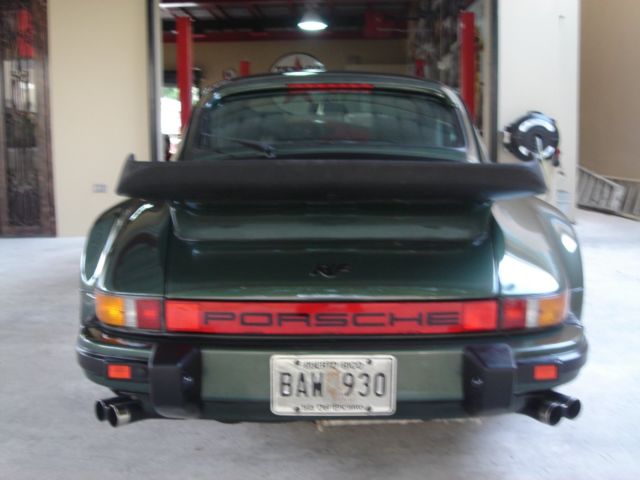1978 Green Porsche 930 Coupe