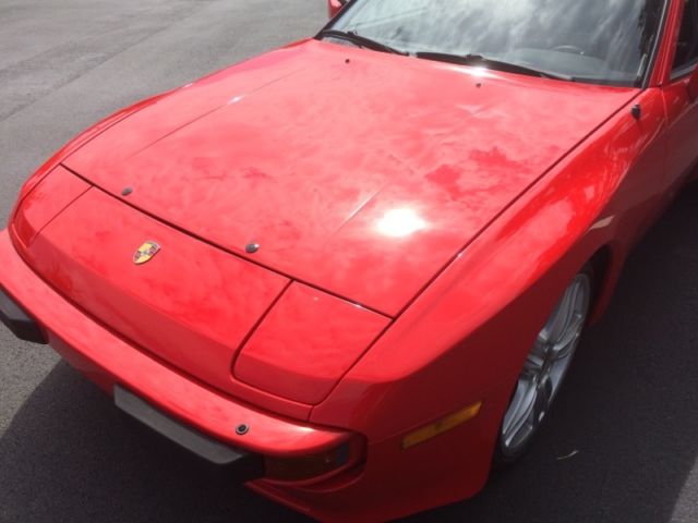 1984 Red Porsche 944 Coupe