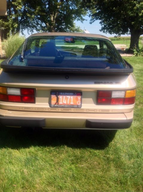 1987 Black Porsche 944 Coupe