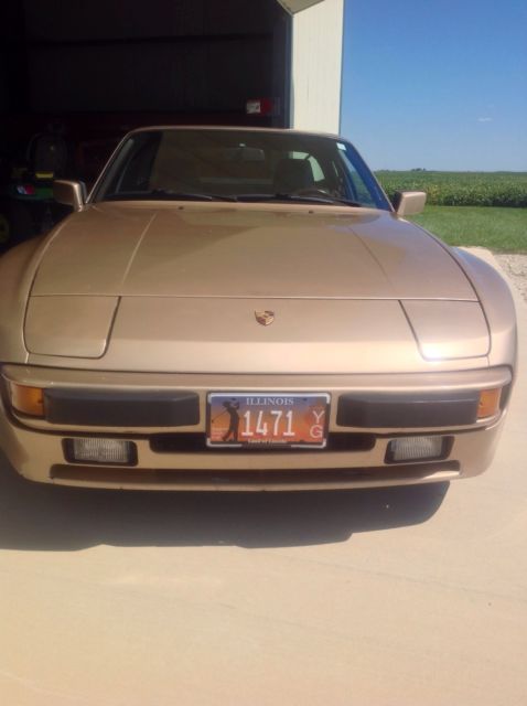 1987 Black Porsche 944 Coupe