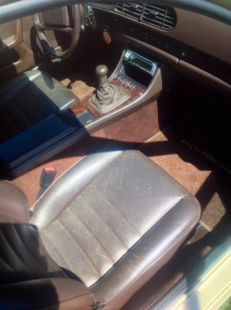 1987 Black Porsche 944 Coupe