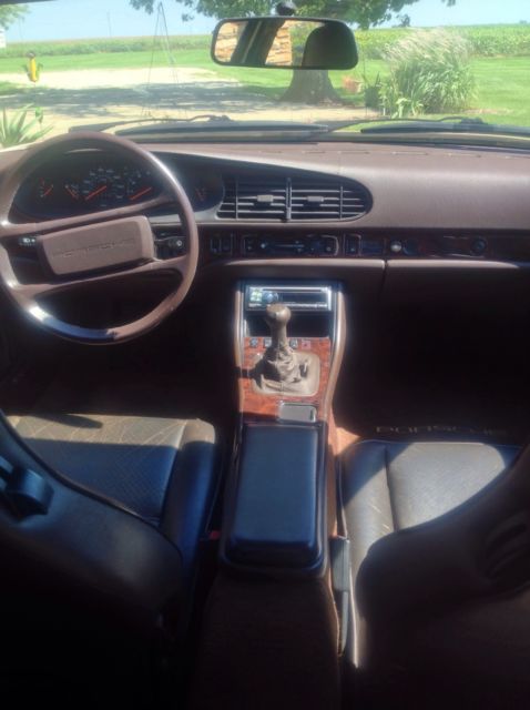 1987 Black Porsche 944 Coupe