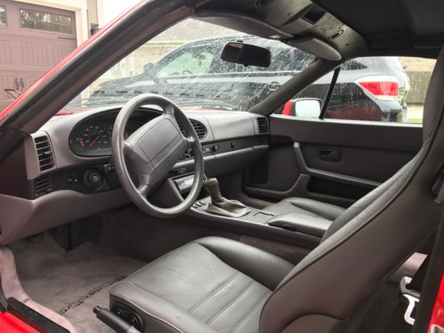 1990 White Porsche 944 Convertible