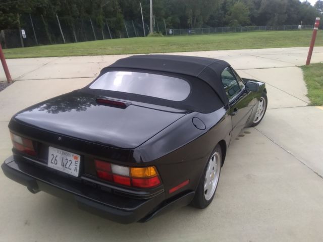 1990 Red Porsche 944 Convertible