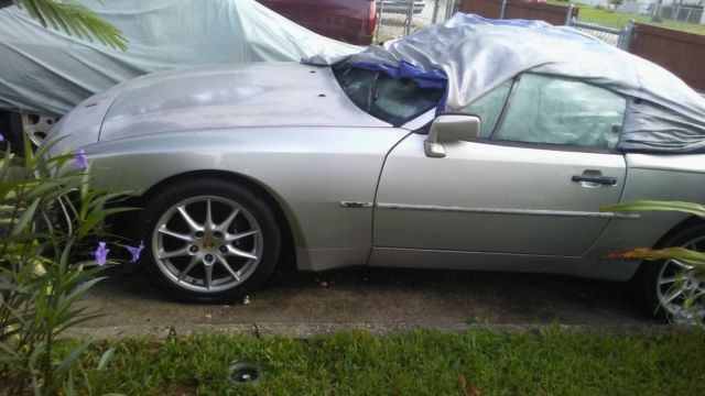 1991 silver Porsche 944 Convertible