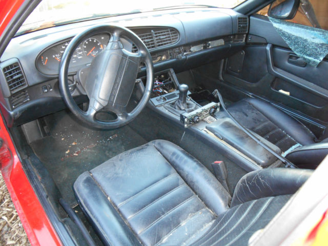 1987 Red Porsche 944 Coupe