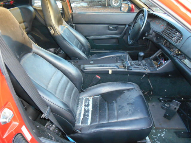 1987 Red Porsche 944 Coupe