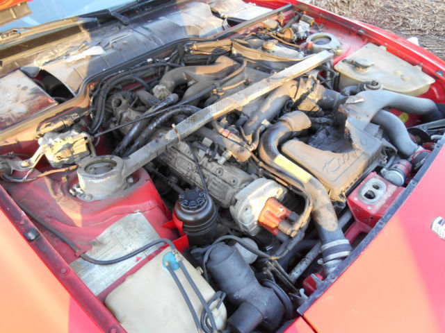 1987 Red Porsche 944 Coupe