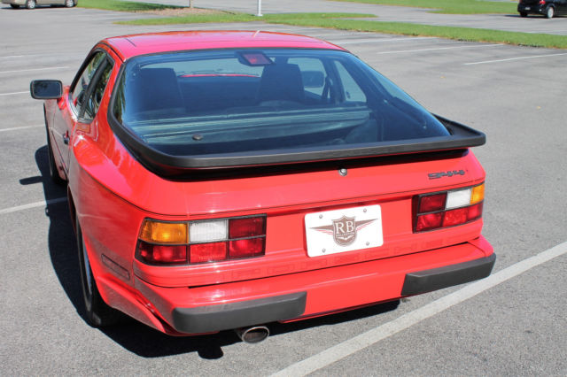 1986 Red Porsche 944