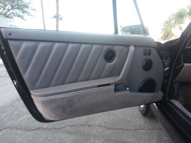 1991 Black Porsche 911 Convertible