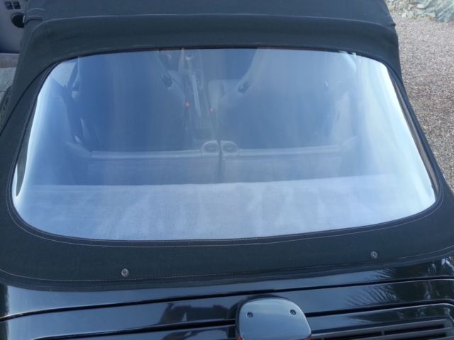 1991 Black Porsche 911 Convertible