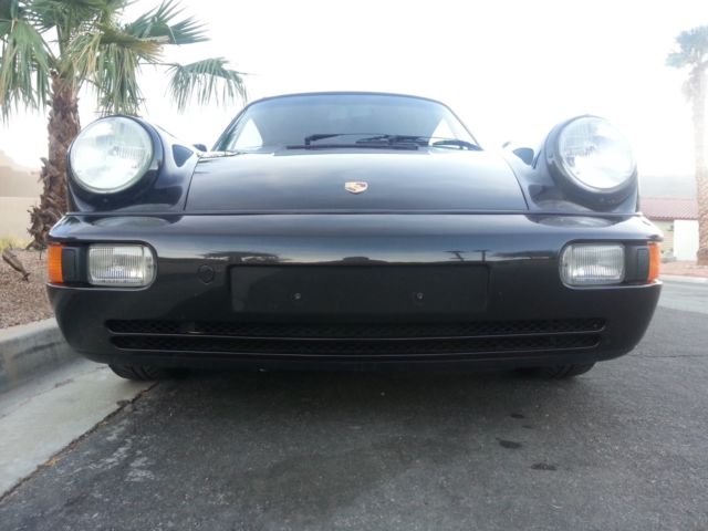 1991 Black Porsche 911 Convertible