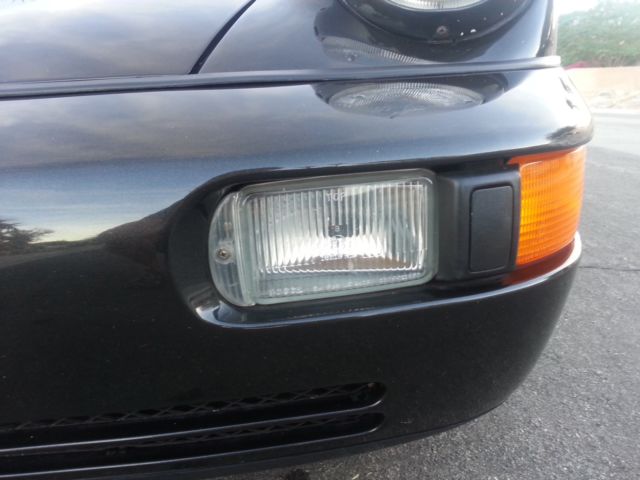 1991 Black Porsche 911 Convertible