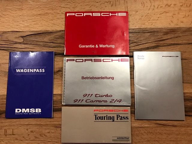 1991 Red Porsche 911 Coupe