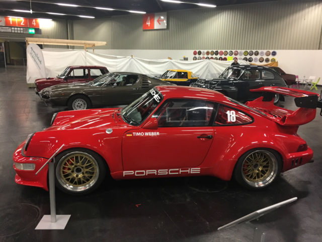 1991 Red Porsche 911 Coupe