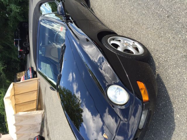 1994 Black Porsche 968 Convertible