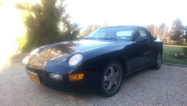 1994 Black Porsche 968 Convertible