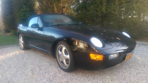 1994 Black Porsche 968 Convertible