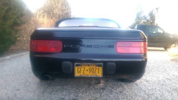 1994 Black Porsche 968 Convertible