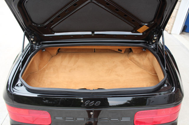 1994 Black Porsche 968 Convertible