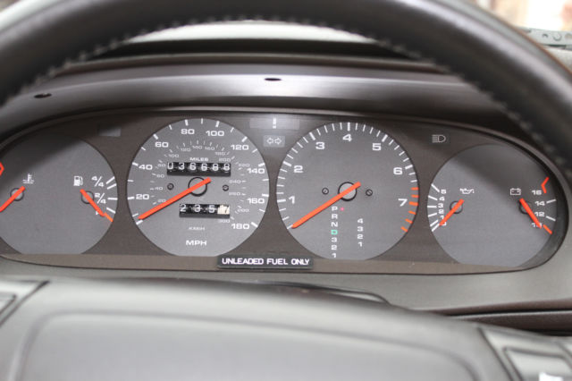 1994 Black Porsche 968 Convertible